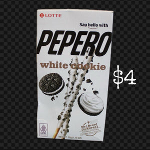 Pepero White Cookie Sticks