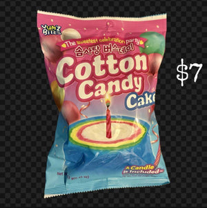 Yumz Bites Cotton Candy Cake