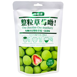 Matcha Strawberry Chocolate Balls
