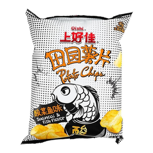 Oishi Seaweed & Fish Flavor Potato Chips