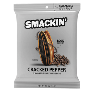 SMACKIN' Cracked Pepper Sunflower Seeds