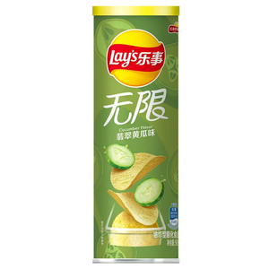 Lay’s Cucumber Flavor Potato Chips (Can)