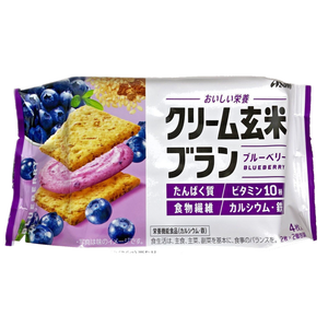 Blueberry Cream Bran Biscuits